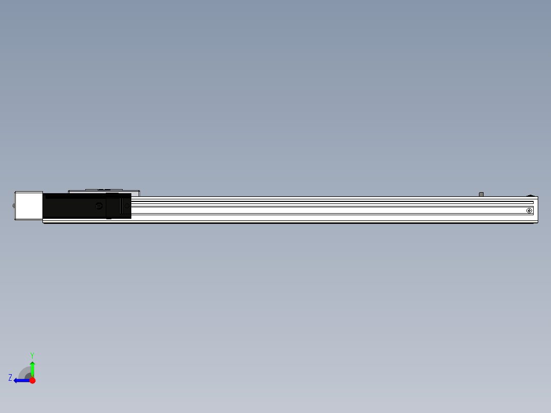 Toyo东佑达直线模组-ECH6-600-BL+煞車右视图