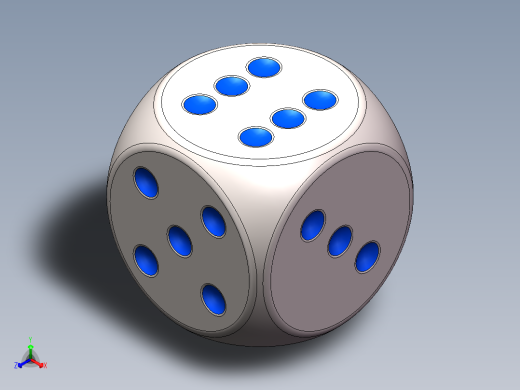 骰子正等轴测缩略图