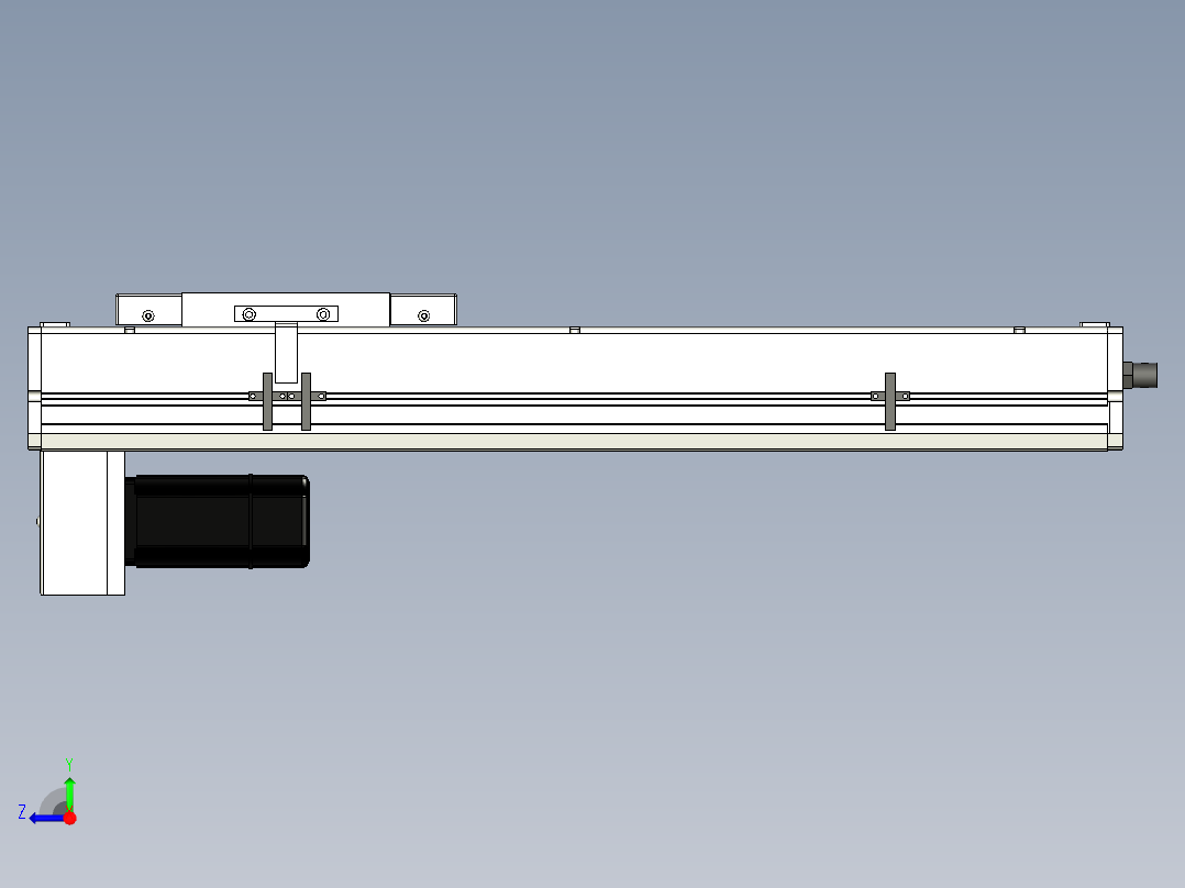 Toyo东佑达直线模组-ECH17-400-BM-400W右视图