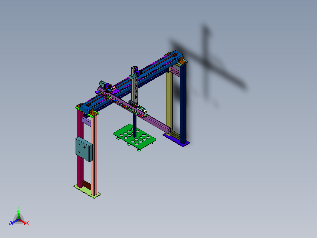 悬臂式吸盘搬运机械手