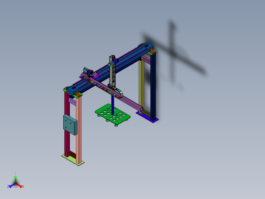 悬臂式吸盘搬运机械手