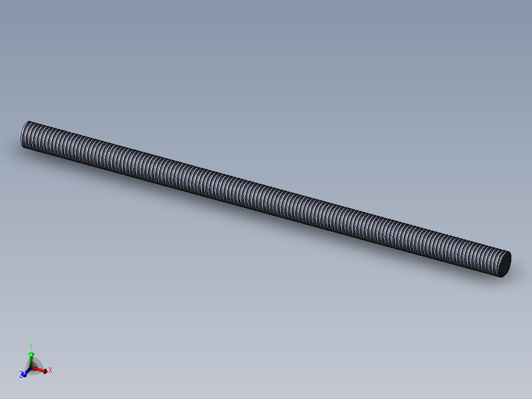 公制 （ISO） 梯形螺钉-TR10x1.5x200.SLDPRT