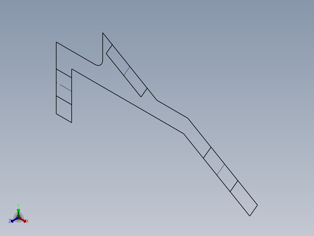 SW建模练习题-practice 43正等轴测图