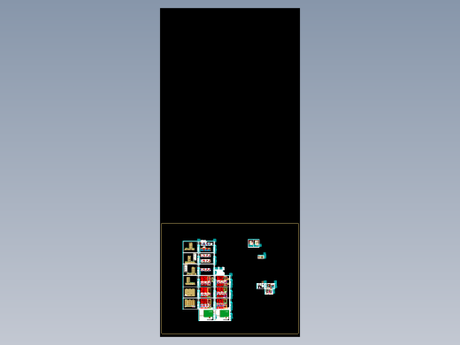 【11层】天津国土资源和房屋职业学院施工图预算毕业设计（含建筑图，结构图，论文，工程量计算和预算）
