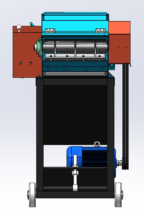 6.5T 新型柔丝铡草机三维图+二维=1243926==600