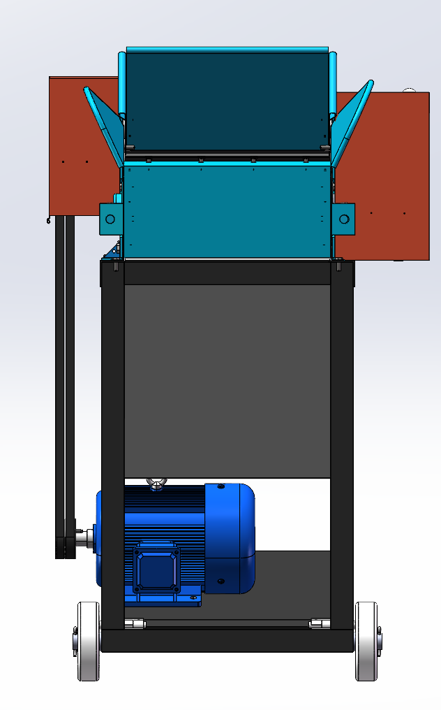 6.5T 新型柔丝铡草机三维图+二维=1243926==600