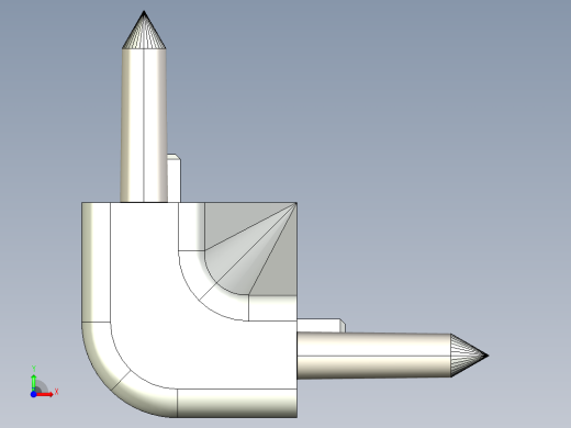 型材-BR SHELVING PROFILE CORNER CONNECTOR KJN535637前视缩略图