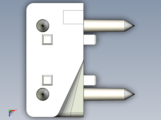 型材-BR SHELVING PROFILE CORNER CONNECTOR KJN535637俯视缩略图