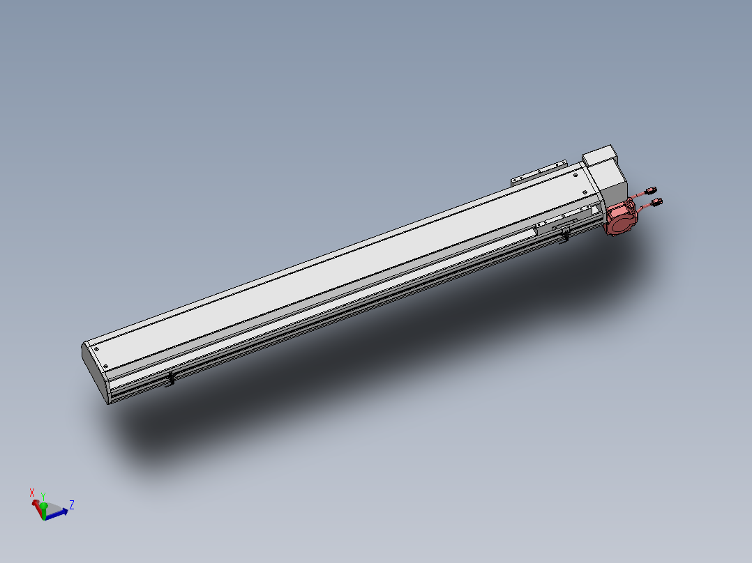 精密模组MT170-L125-1100-RD-M75-C4主视图