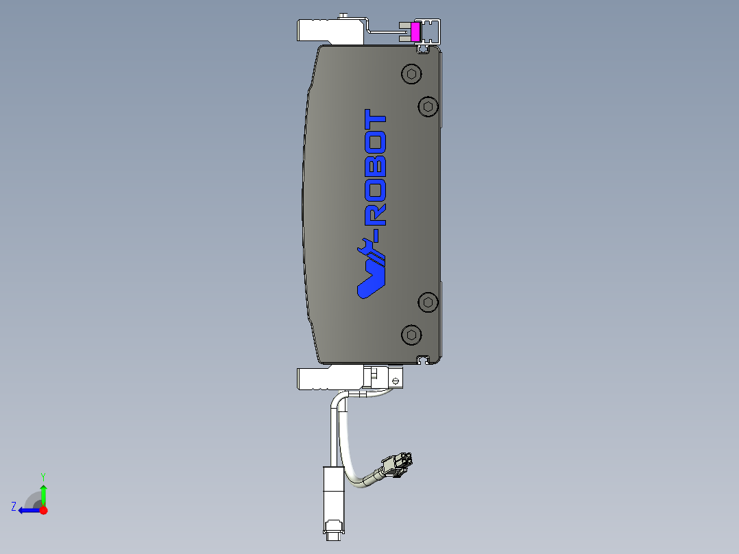 威洛博VL系列3d模型模组VL22H2Y-S1000右视图