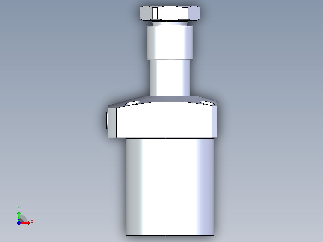 KOSMEKLHA0650-GL-Q15多系列多零件图纸模型前视图