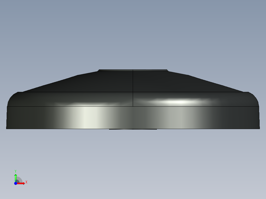 型材-KJN ZINC BOLT DOWN _0 BASE 098D080ZBS前视图