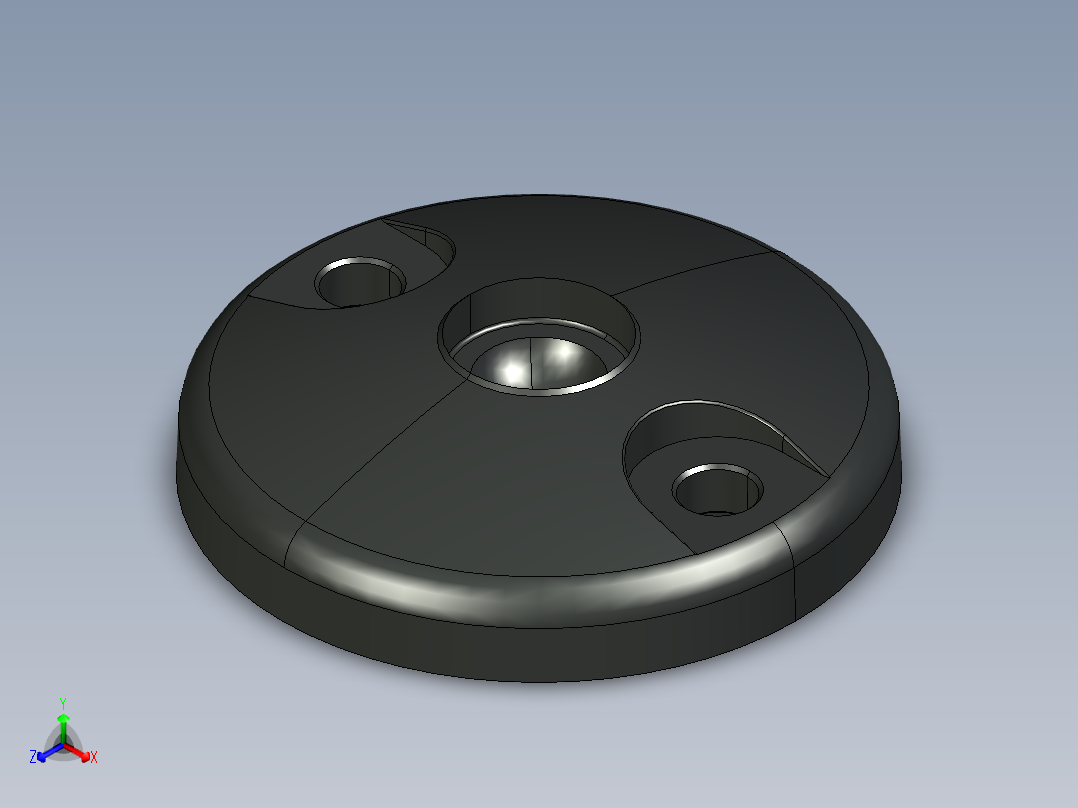 型材-KJN ZINC BOLT DOWN _0 BASE 098D080ZBS正等轴测图
