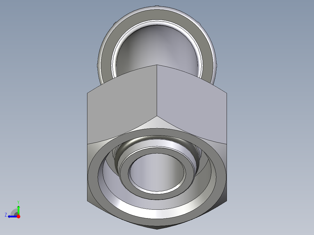 0C73系列-24°重型45°头右视图