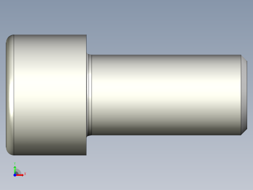 螺钉-DIN_912-M20x40.stp前视缩略图