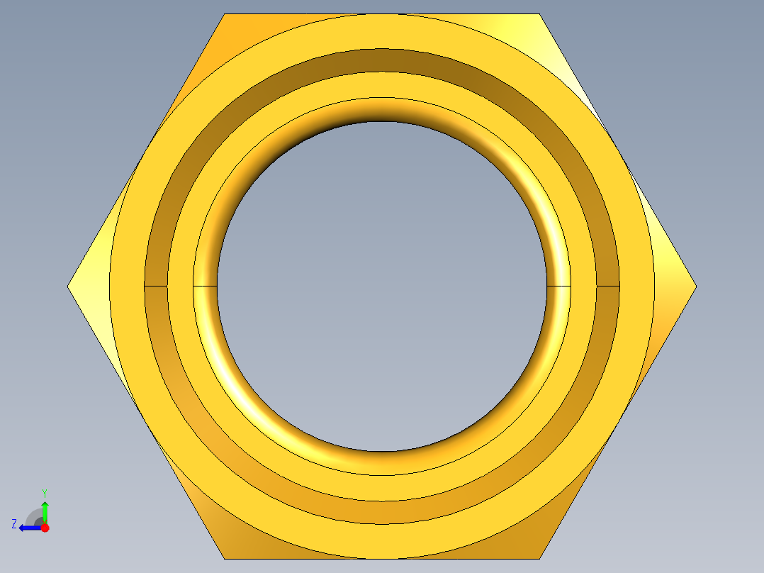 扩口式工业通用硬管接头Short Nut 41FS-12右视图