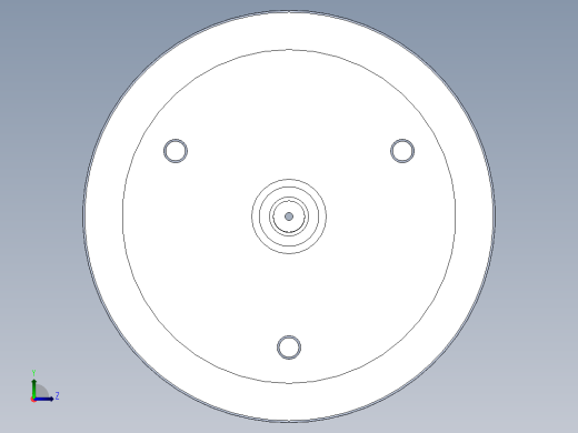 5种3J中实指形动力夹头模型596669==50左视缩略图