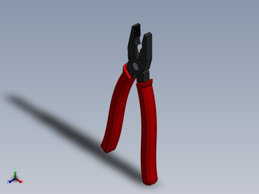 钳子 (17)正等轴测缩略图