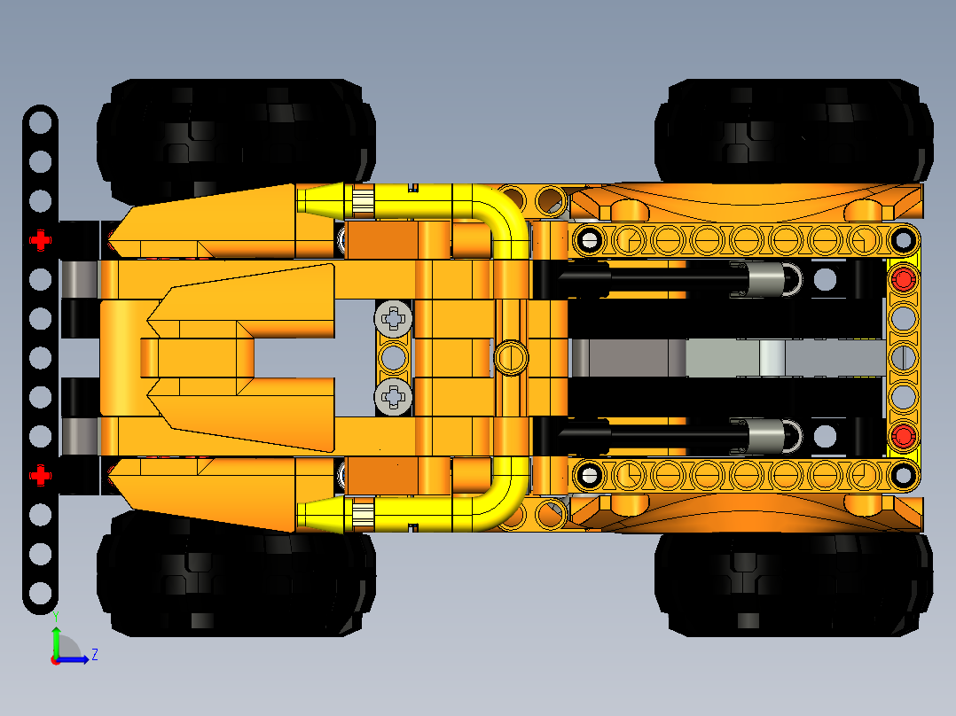 lego-42135-monster-jam-el-toro-loco.1-乐高玩具赛车左视图