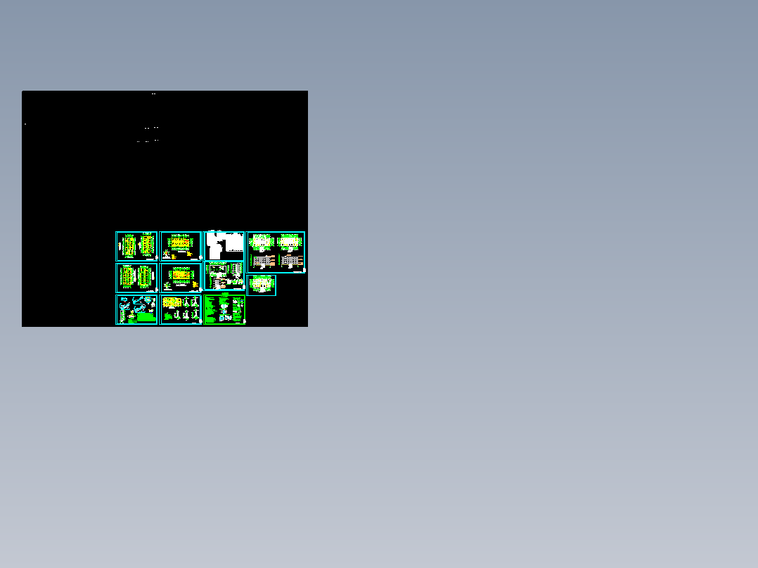青年单身公寓建筑施工图