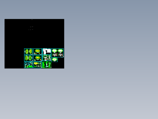 青年单身公寓建筑施工图