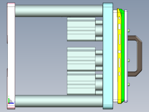 TP300-C笔记本CNC工装夹具三维模型CNC3-0914左视缩略图