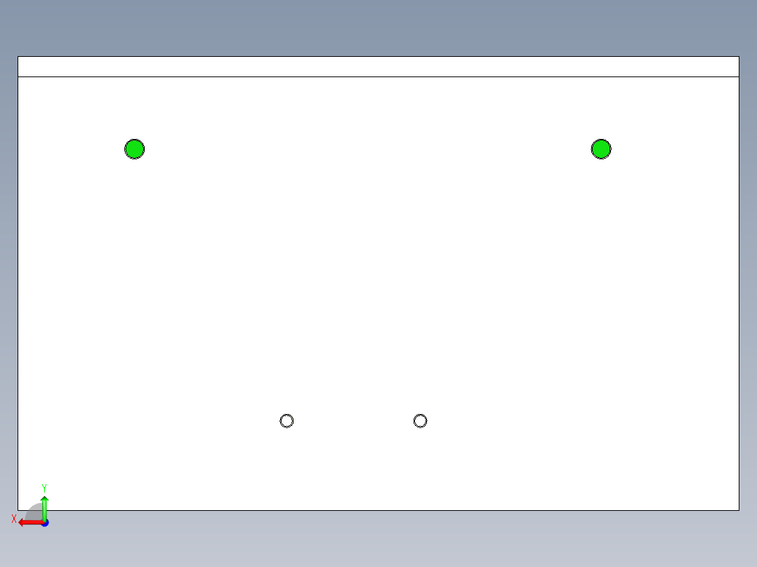 键盘外壳开粗内腔UG编程程序模型后视图