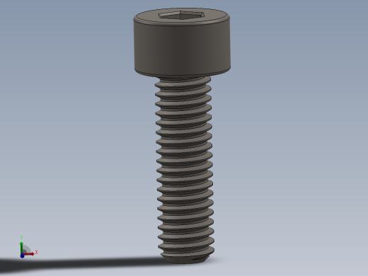 Screw_DIN_912_M3.5x12F_A2.SLDPRT公制内六角螺钉