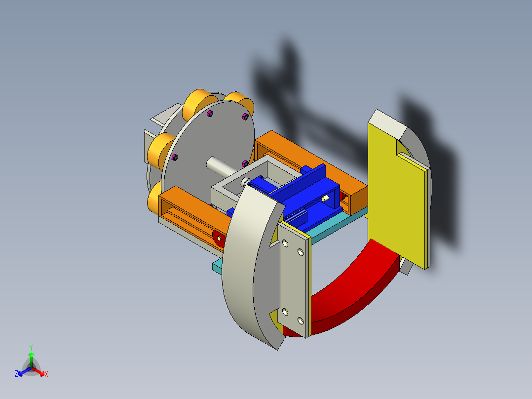 一种工业废水排污口疏通装置（模型）