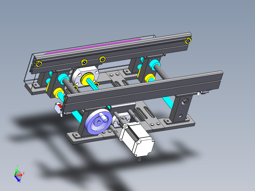 0.51米0.19米双带输送机构
