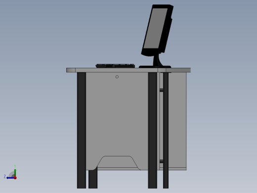 电脑桌(62)右视缩略图