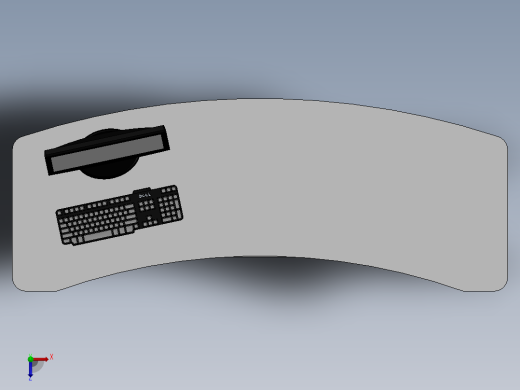 电脑桌(62)俯视缩略图