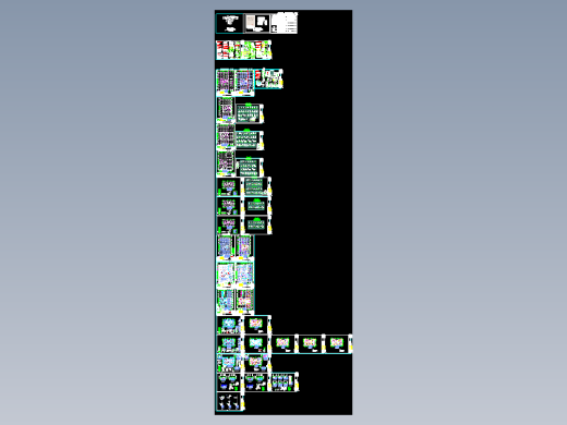 十八层框支剪力墙结构住宅施工图纸