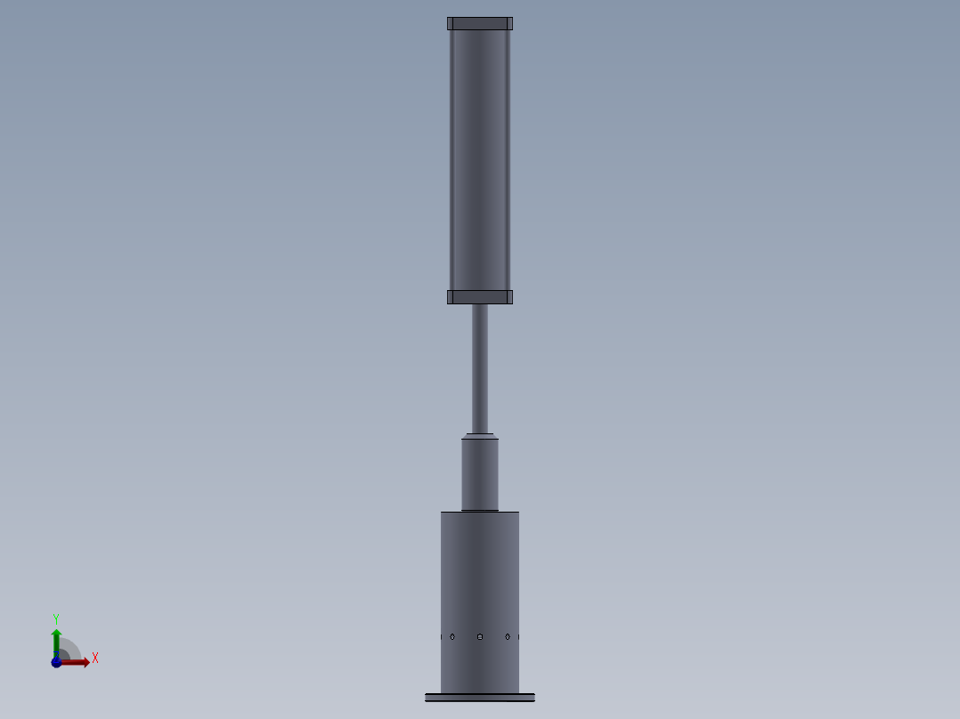 背板冲压器前视图