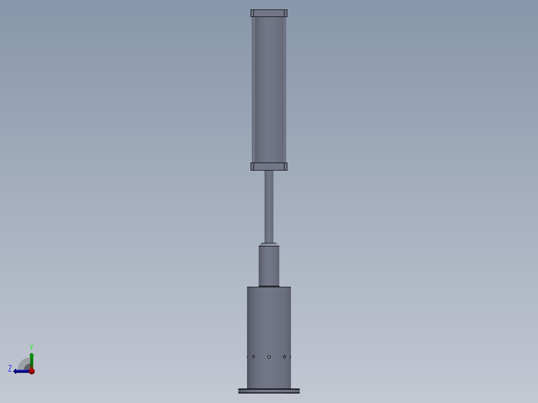 背板冲压器右视图