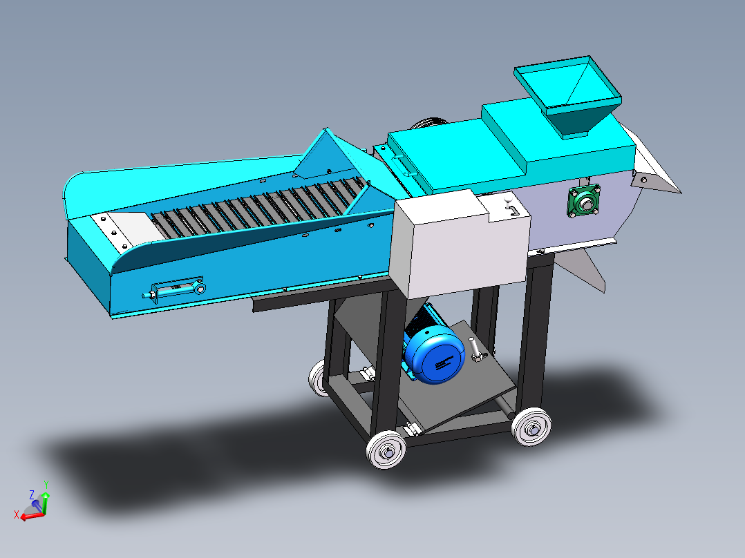 新型柔丝铡草机  sw20