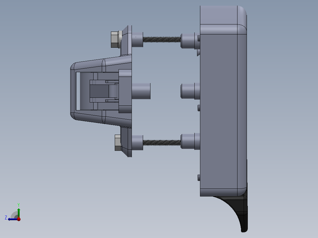 A0003843-冷藏室门锁右视图
