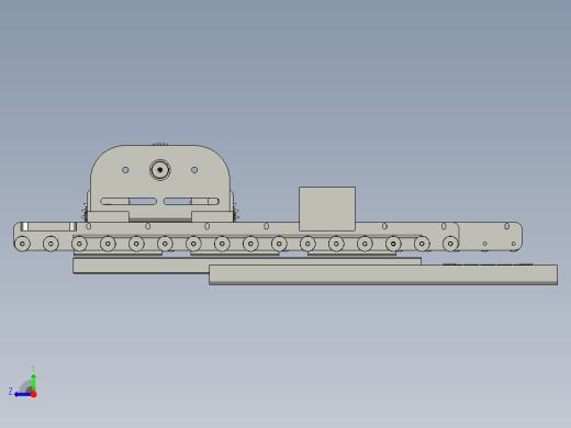 001--K移叉机改造装配体右视缩略图