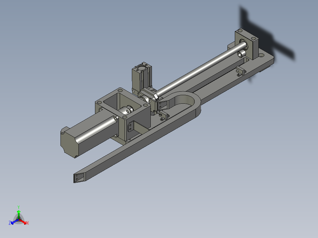 YWP200K4-02-05-00拔针组件主视图