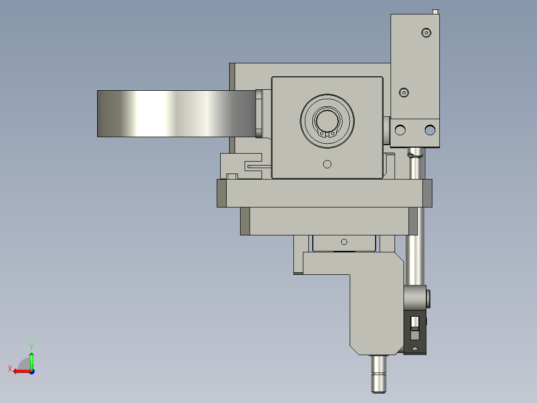 YWP200K4-02-05-00拔针组件后视图