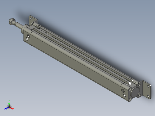 SE32x250SLB_000_+_CMSE-2气缸组件正等轴测缩略图