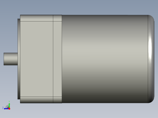 单相感应电机3IK15GN-C-10B右视缩略图
