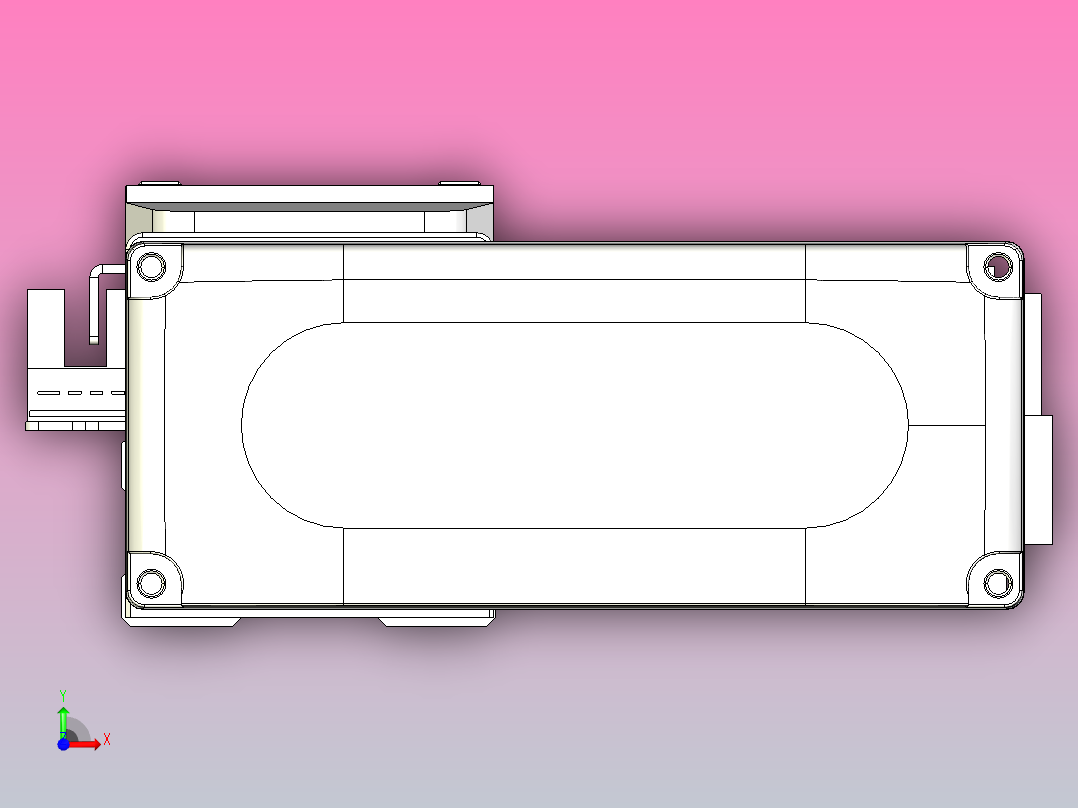滚珠丝杠直线轴内置导轨TPA-GCR-40-1210C-L800-ML-M10-N3前视图