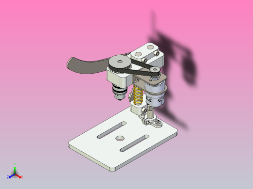 小钻头楼梯模型设计