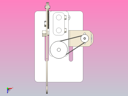 小钻头楼梯模型设计俯视缩略图