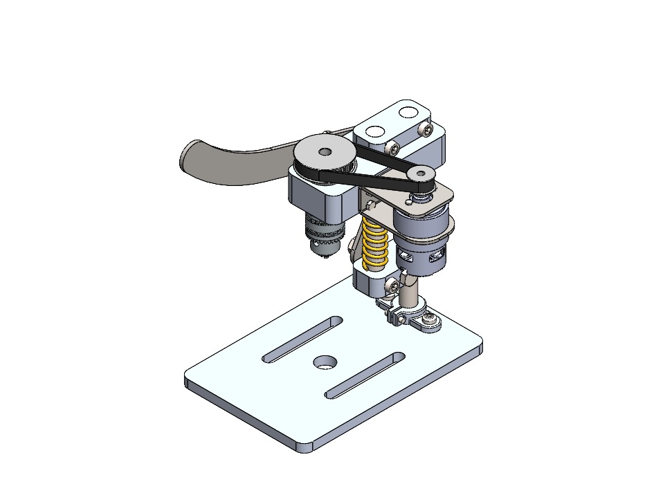 小钻头楼梯模型设计