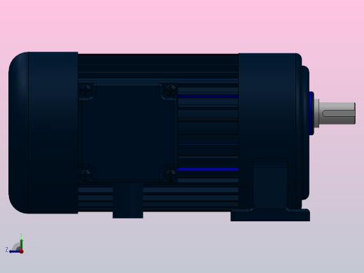 GH卧式减速马达（减速比3-200）[GH-18-200-3-C-D-G1-LT]前视缩略图