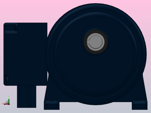 GH卧式减速马达（减速比3-200）[GH-18-200-3-C-D-G1-LT]右视缩略图