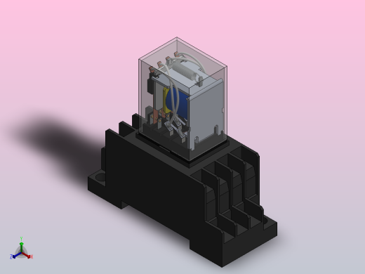 欧姆龙JPN2自动血压计正等轴测缩略图