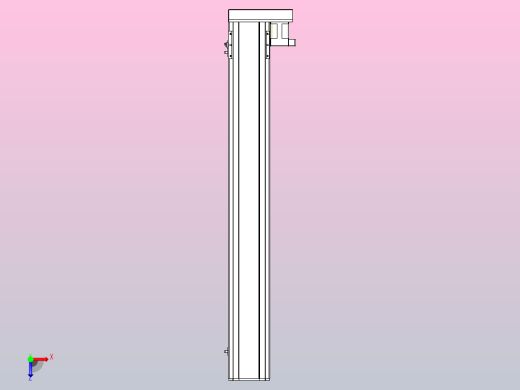 MTH13标准螺杆滑台[MTH13-L#-1000-BR-P20-C3]俯视缩略图